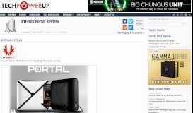 
							         BitFenix Portal Review | TechPowerUp								  
							    