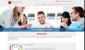
							         Bitrix24 - Crestline IT Services								  
							    