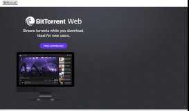 
							         BitTorrent								  
							    