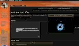 
							         Black Hole Portal Effect - Official Path of Exile Wiki								  
							    