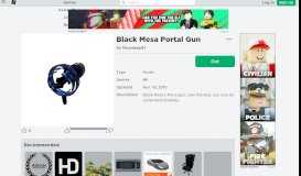 
							         Black Mesa Portal Gun - Roblox								  
							    