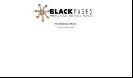 
							         Black Pages Portal - Home								  
							    