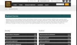 
							         Blackboard - Baldwin Wallace University IT Support Services								  
							    