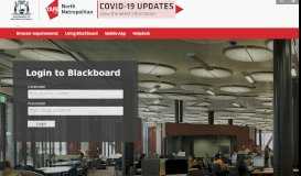 
							         Blackboard Learn - North Metropolitan TAFE								  
							    