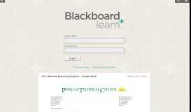 
							         Blackboard - Pinellas Technical College								  
							    