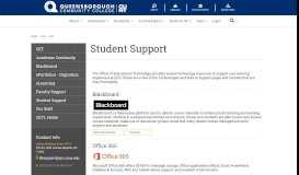 
							         Blackboard Student Support - Queensborough Community College								  
							    