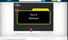 
							         Blackboard Tutorial (Student) - ppt download - SlidePlayer								  
							    