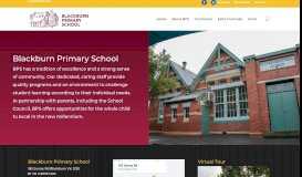 
							         Blackburn Primary School – Victoria Australia								  
							    