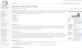 
							         Blackfeet Community College - Wikipedia								  
							    