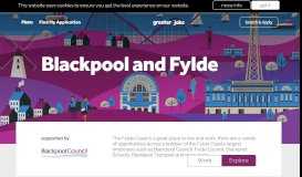 
							         blackpool and fylde | greater jobs								  
							    