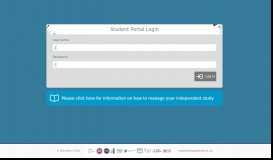 
							         Blackpool Sixth Student Portal Login								  
							    