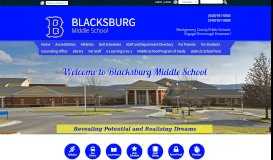 
							         Blacksburg Middle School: Home								  
							    
