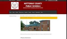 
							         Blackstone Primary - Nottoway County School District								  
							    