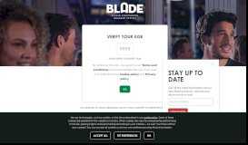 
							         BLADE® | Homepage								  
							    