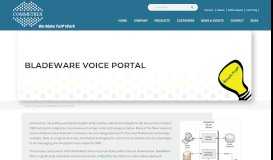 
							         BladeWare Voice Portal for OEMs - Commetrex								  
							    