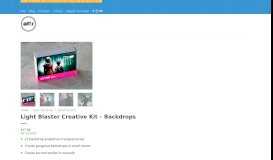 
							         Blaster Creative Kit - Backdrops - Spiffy Gear								  
							    