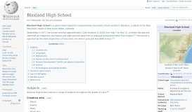 
							         Blaxland High School - Wikipedia								  
							    