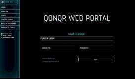 
							         Blinchi - QONQR Web Portal								  
							    