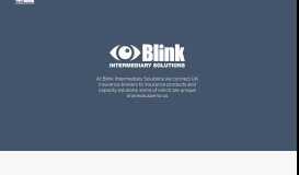 
							         Blink - Intermediary Solutions | Homepage								  
							    