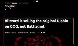 
							         Blizzard is selling the original Diablo on GOG, not Battle.net ...								  
							    