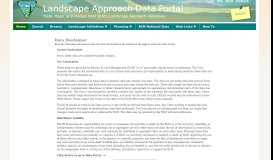 
							         BLM Landscape Approach Data Portal - Bureau of Land Management								  
							    