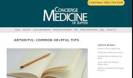 
							         Blog - Concierge Medicine of Jupiter								  
							    