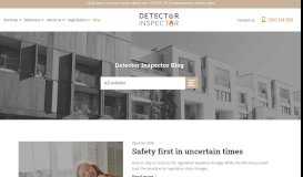 
							         Blog - Detector Inspector								  
							    