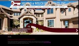 
							         BLOG - Higgins & Welch Real Estate, Inc.								  
							    