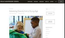 
							         Blog — Hollis Montessori School								  
							    