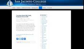 
							         Blog | Information Technology Services - SanJac Blogs - San Jacinto ...								  
							    