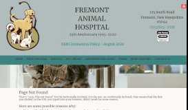 
							         Blog Post - Fremont Animal Hospital								  
							    