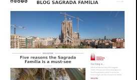 
							         Blog Sagrada Família - Towards 2026								  
							    