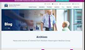 
							         Blog | Western Washington Medical Group								  
							    