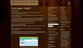 
							         blogED | Deputy Principals Online								  
							    