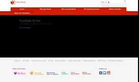 
							         Blood Donor Portal:: Error - Give Blood								  
							    