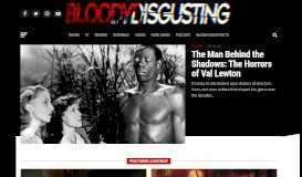 
							         Bloody Disgusting - The best horror movies, news, videos, and podcasts								  
							    