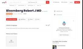 
							         Bloomberg Robert J MD - 13 Reviews - Doctors - 6301 S McClintock ...								  
							    