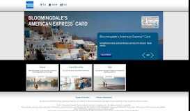 
							         Bloomingdale's American Express® Card								  
							    