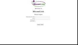 
							         BloomLink Logon								  
							    