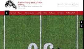 
							         Bloomsburg Area Middle School / Overview								  
							    
