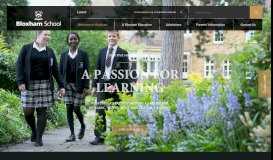 
							         Bloxham School | independent boarding & day, Oxfordshire								  
							    
