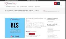 
							         BLS Provider (Heartcode BLS)Online Course – Part 1 ...								  
							    