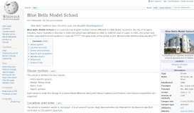 
							         Blue Bells Model School - Wikipedia								  
							    
