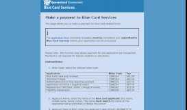 
							         Blue Card Services online payment - BPOINT								  
							    