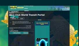 
							         Blue Club World Transit Portal | Trove Wiki | FANDOM powered by Wikia								  
							    