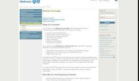 
							         Blue Dental - Information for Providers | Wellmark								  
							    