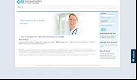 
							         Blue e Provider Access - Blue Cross and Blue Shield of North Carolina ...								  
							    