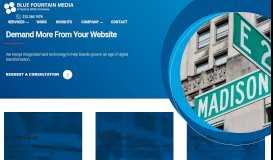 
							         Blue Fountain Media: Website Design Company & Digital Agency in ...								  
							    