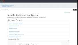 
							         Blue Martini Software Inc. and Bluefly Inc. - Sample Business Contracts								  
							    