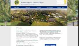 
							         Blue Mountains Grammar School - Home								  
							    